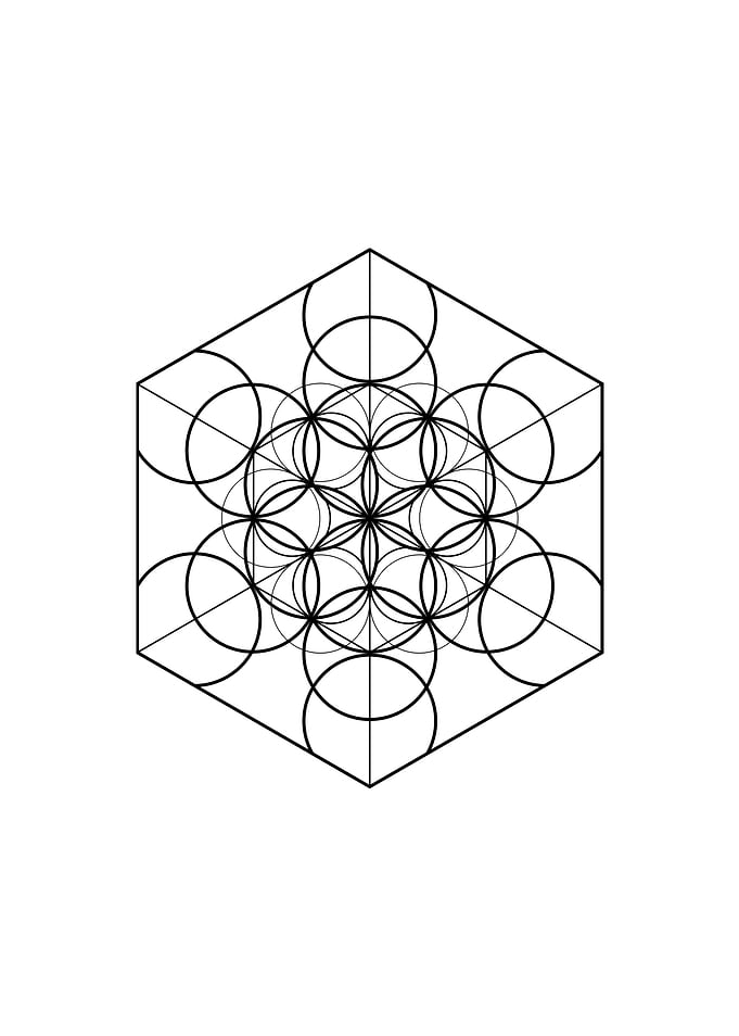 Black and White Glyph Rune