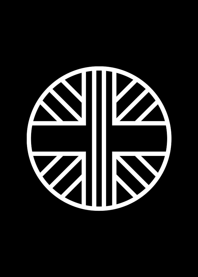 White Glyph Mandala Rune