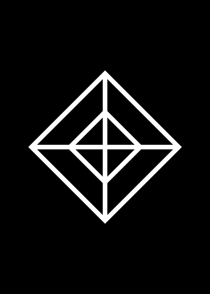 Black Sacred Geometry Rune