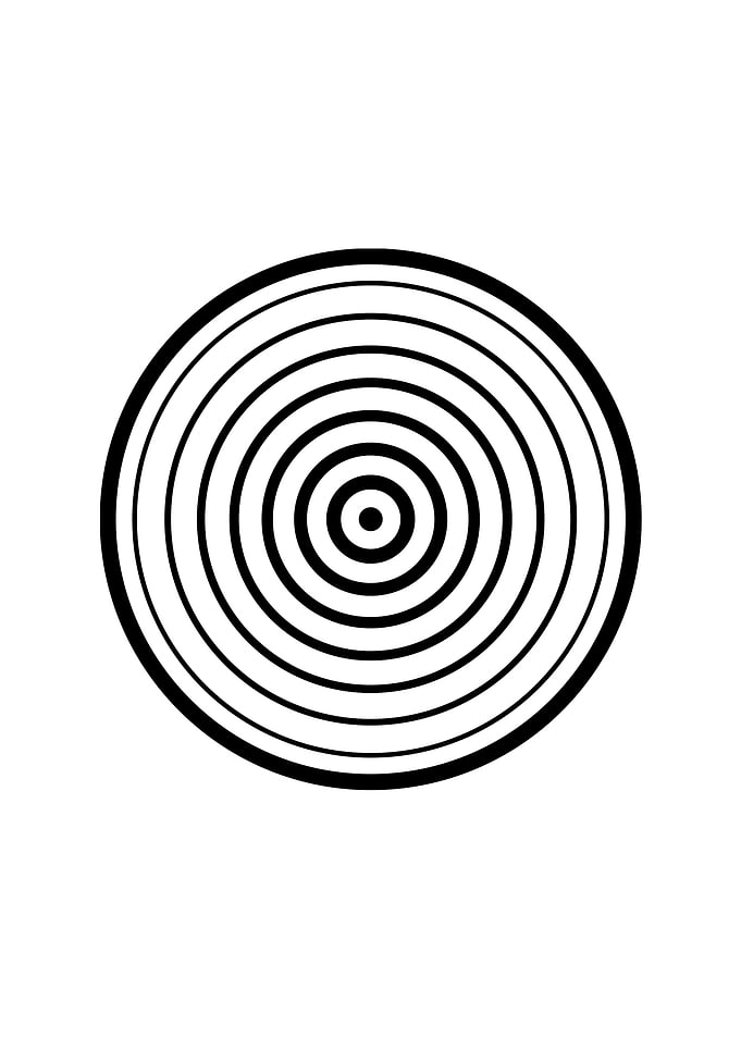 White Sacred Geometry Seal