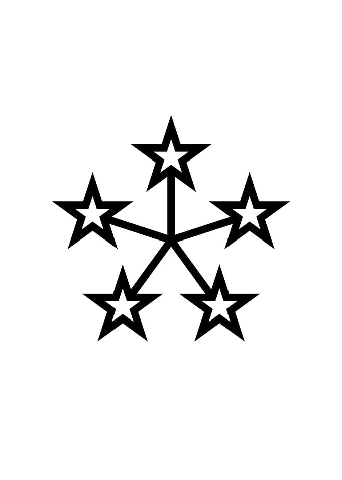 White Glyph Mandala Rune