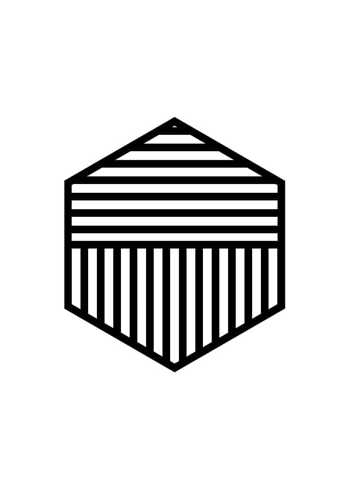 White Sacred Geometry Seal