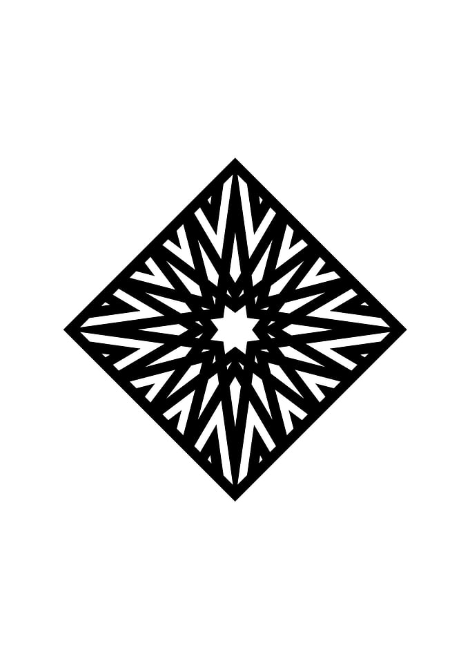Minimalist Geometric Glyph
