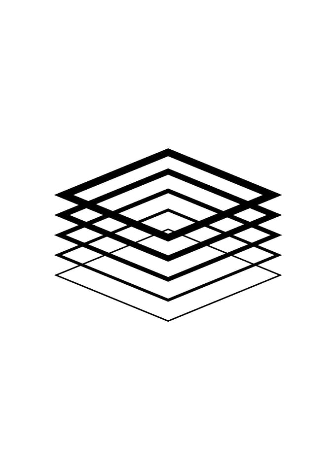 White Sacred Geometry Seal