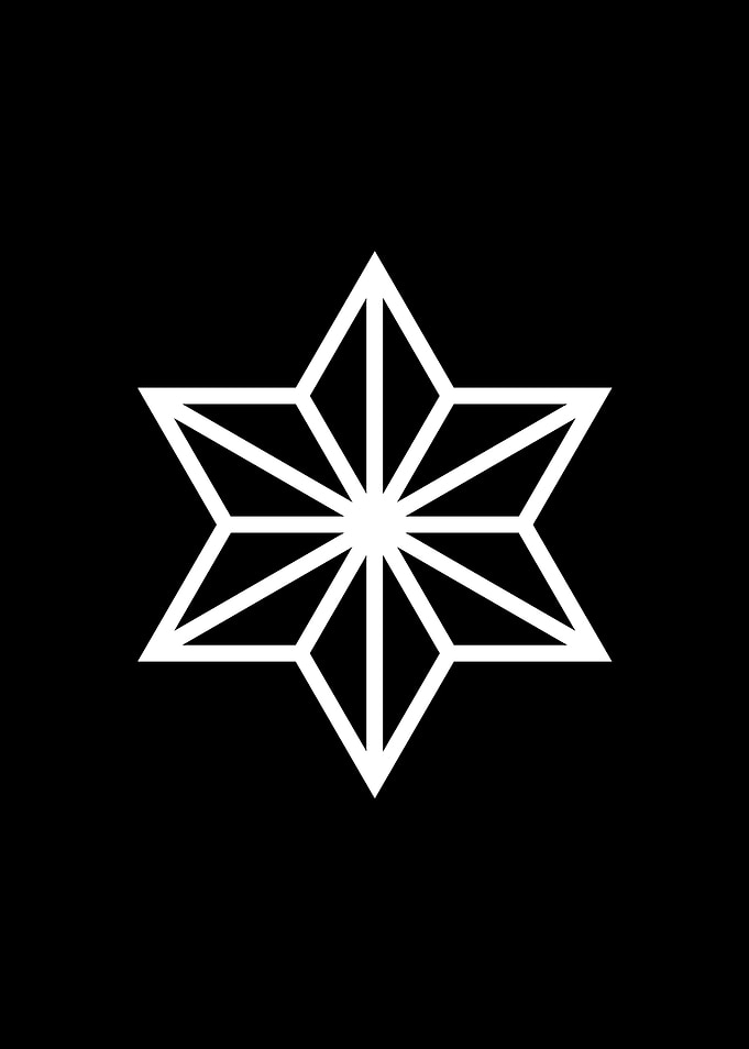 Black Glyph Mandala Rune