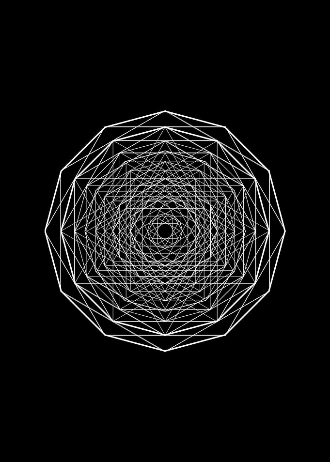 Minimalist Geometric Glyph