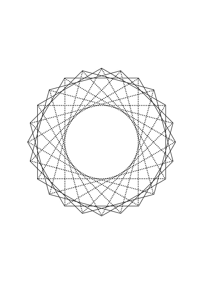 Black and White Geometric
