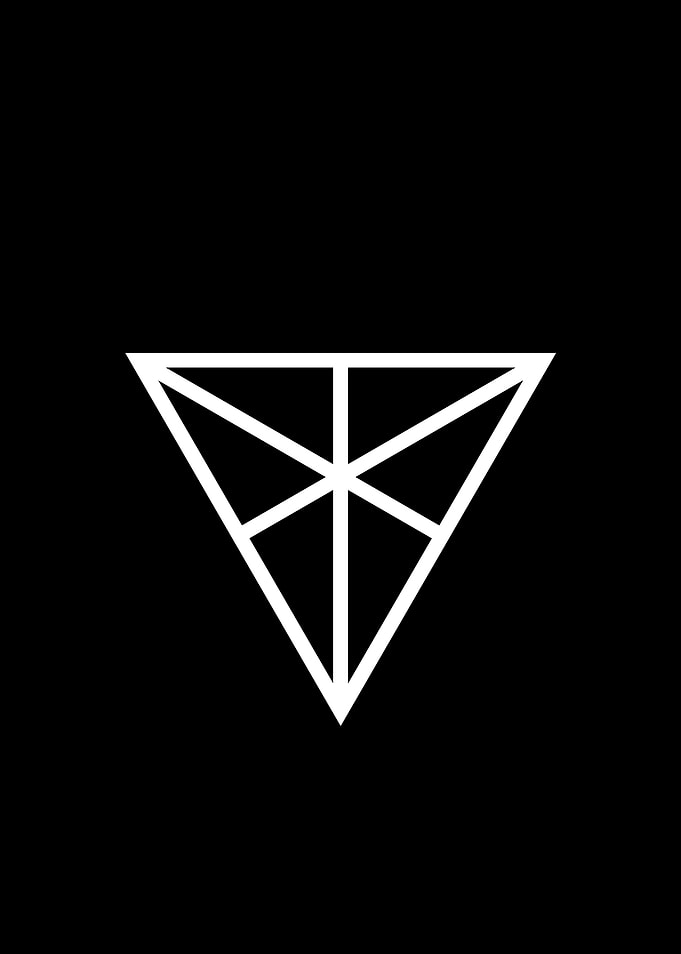 Black and White Glyph Rune