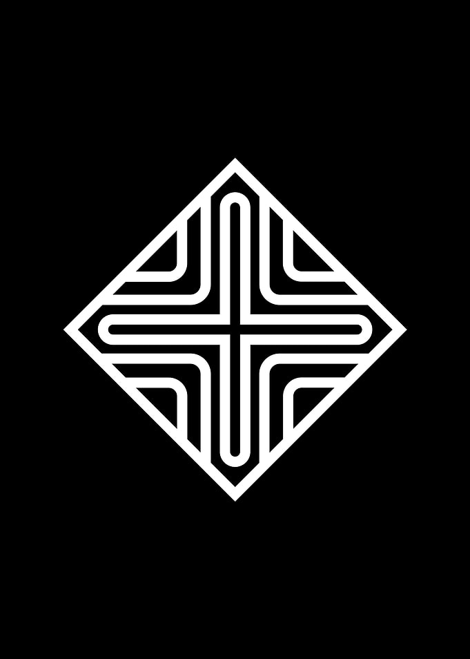 White Sacred Geometry Seal
