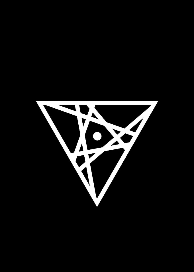 Black Sacred Geometry Rune