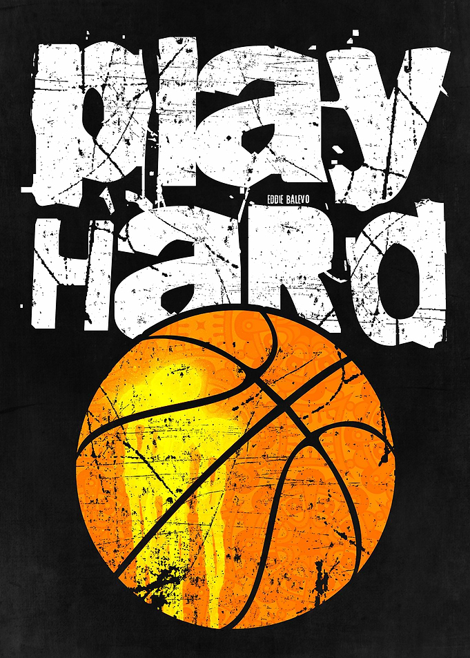 Play Hard Basketball Quote