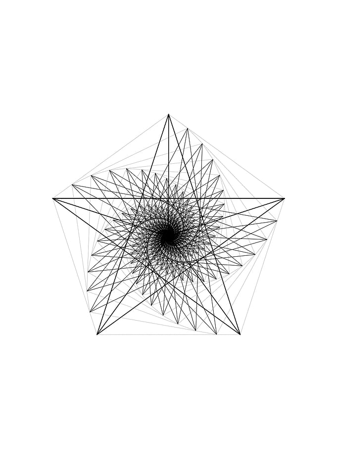 Minimalist Geometric Glyph