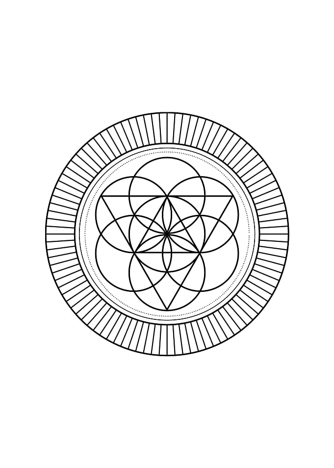 Black and White Geometric