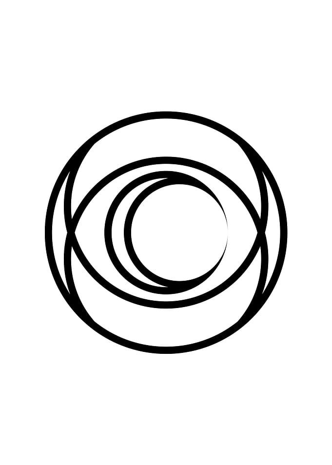 Minimalist Geometric Glyph