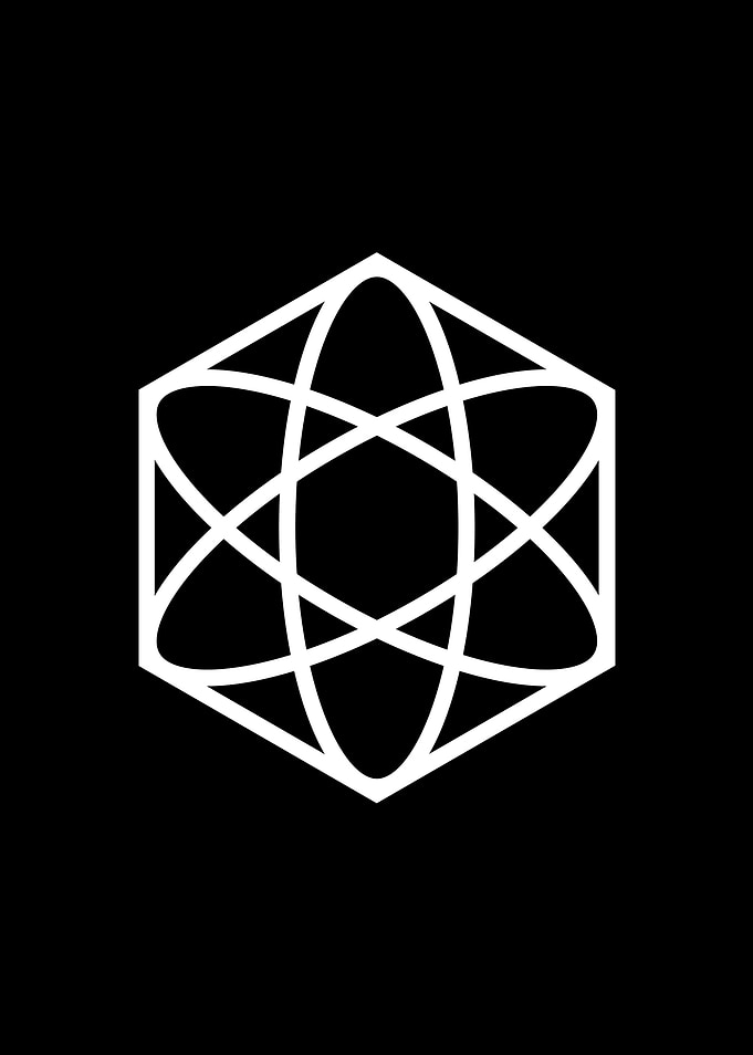 Black Sacred Geometry Rune