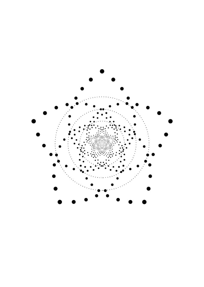 Black and White Glyph Rune