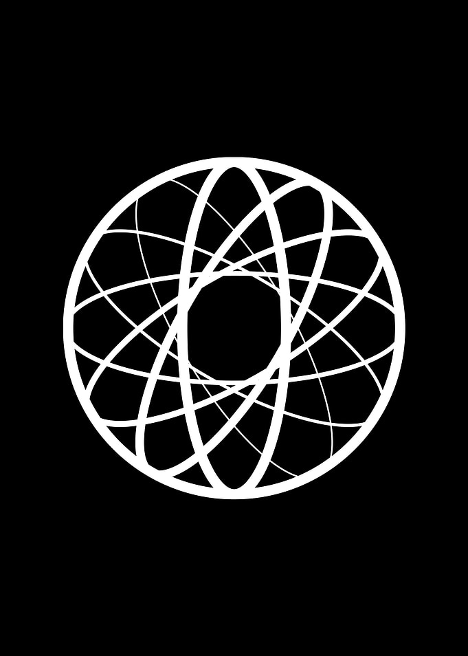 Black and White Glyph Rune