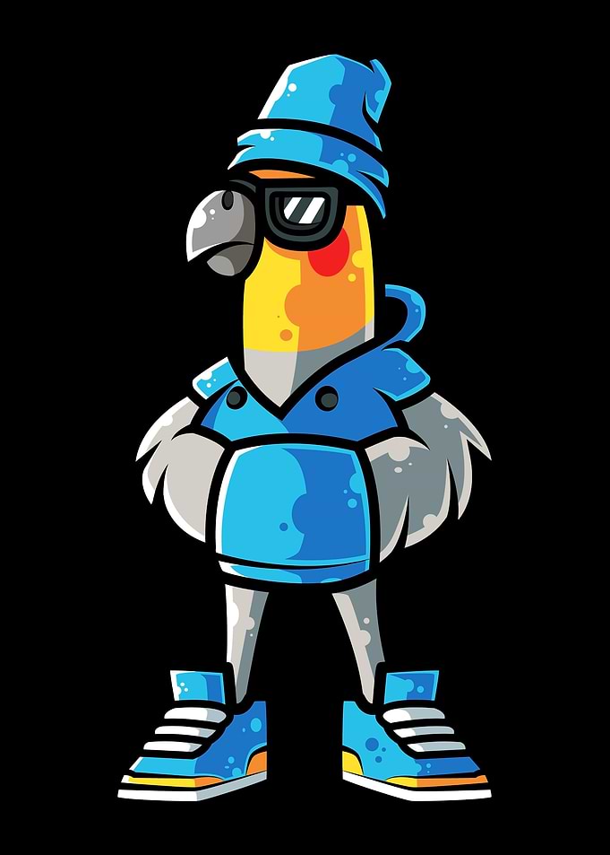 Cockatiel Hip Hop
