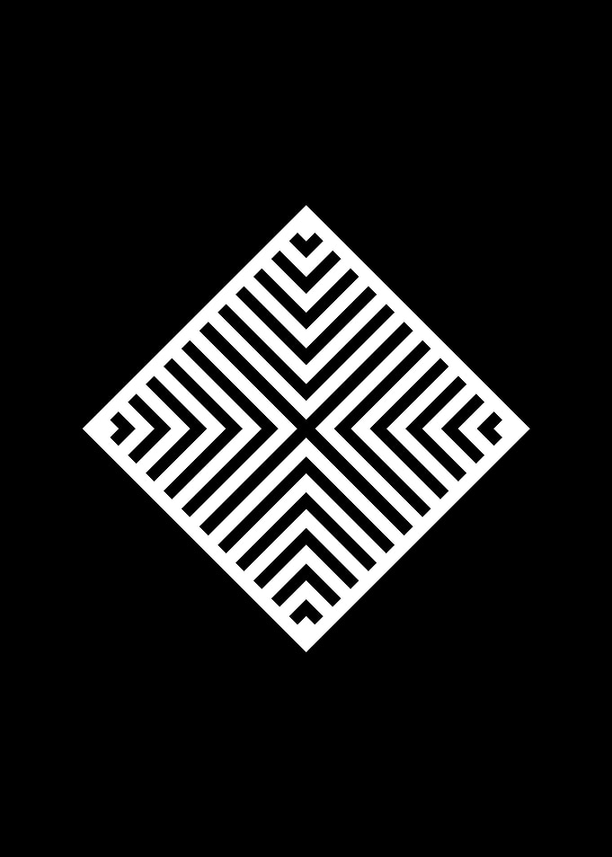Black and White Geometric
