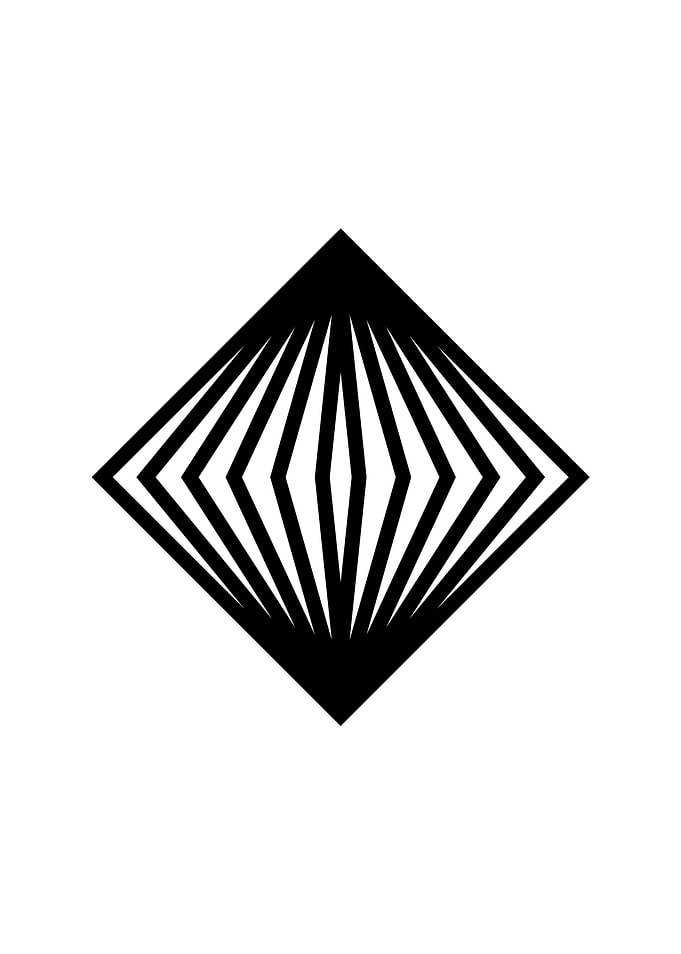 White Sacred Geometry Seal