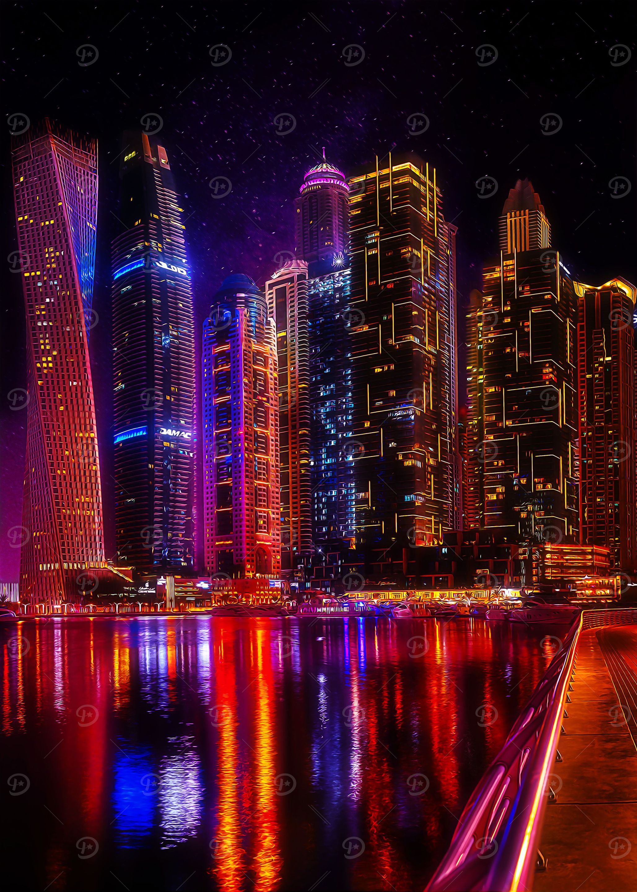Dubai At Night