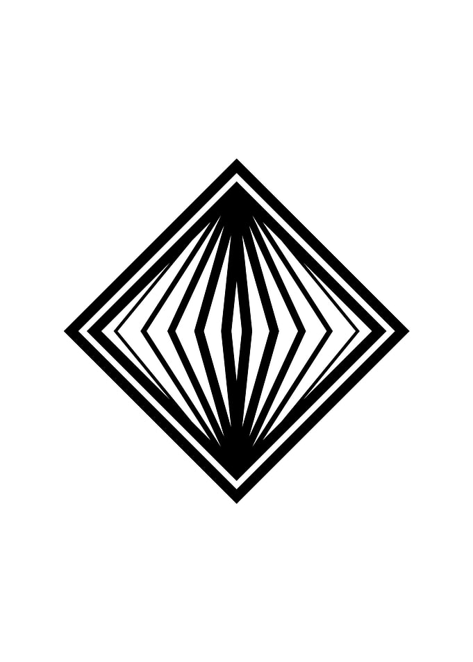 White Sacred Geometry Seal