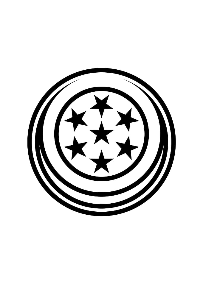 Black Sacred Geometry Rune