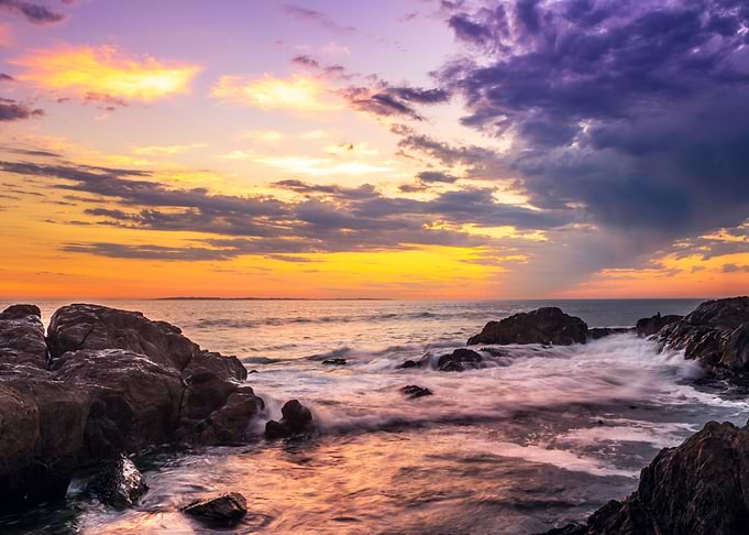 Sunset over Cape Town