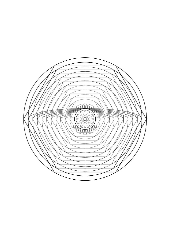 Minimalist Geometric Glyph