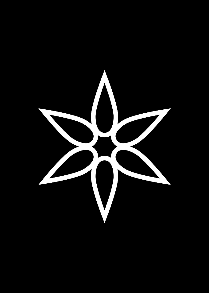 Black Glyph Mandala Rune