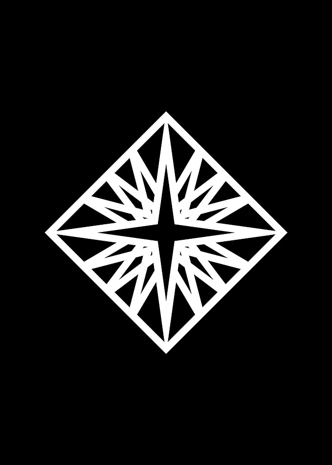 White Sacred Geometry Seal