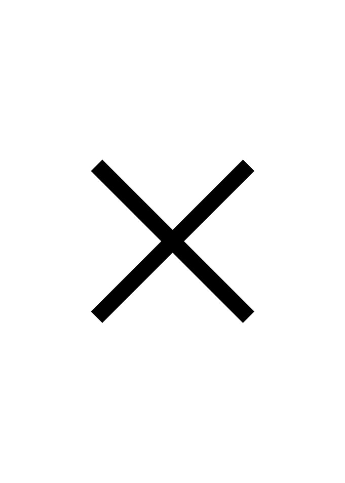 Minimalist Geometric Glyph