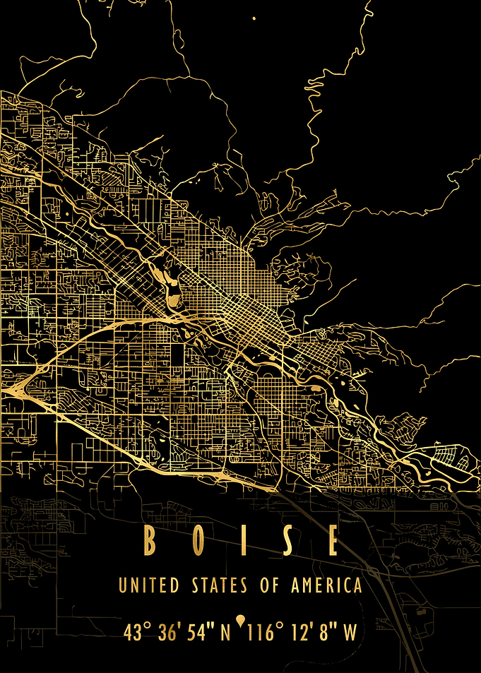 Boise Map USA