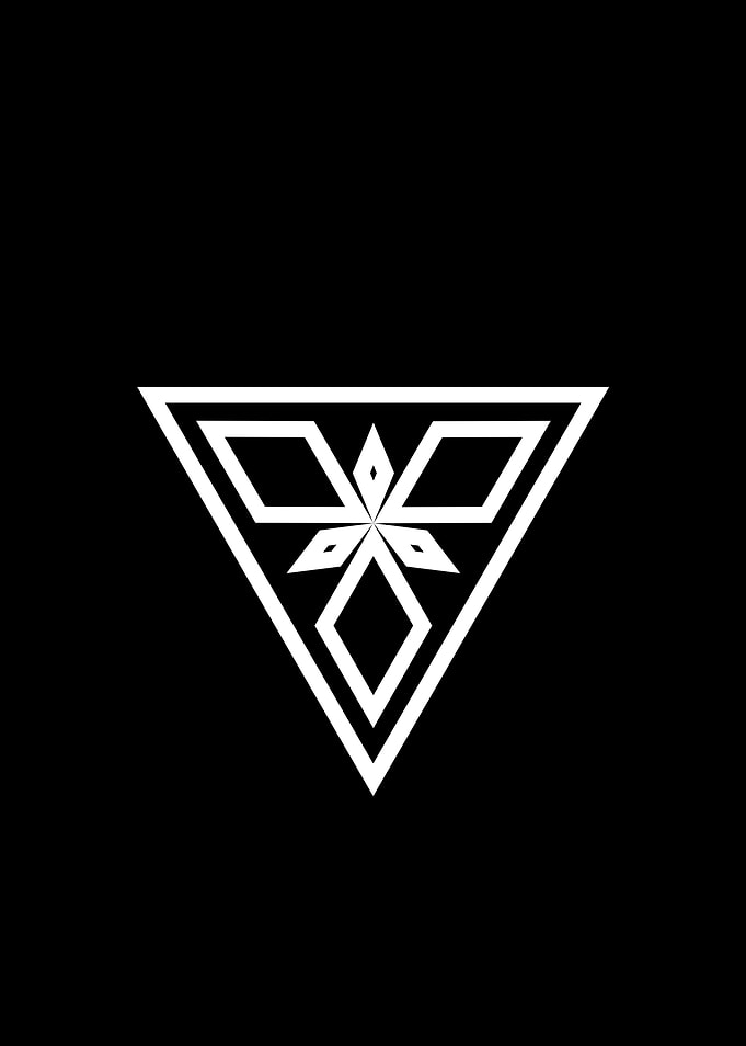 Black Sacred Geometry Rune
