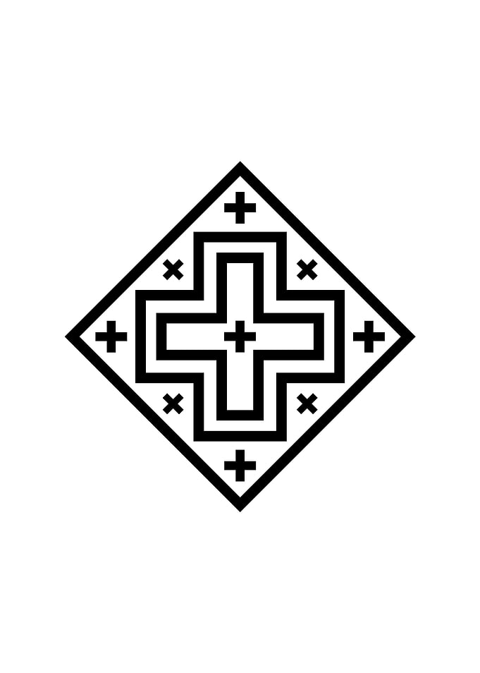 Black and White Geometric