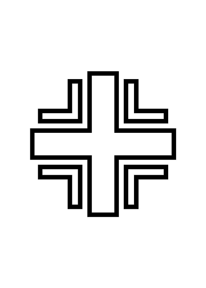 Black and White Geometric