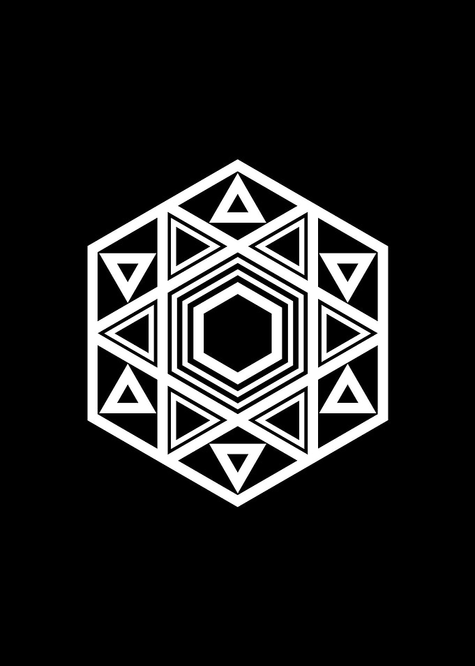 Minimalist Geometric Glyph