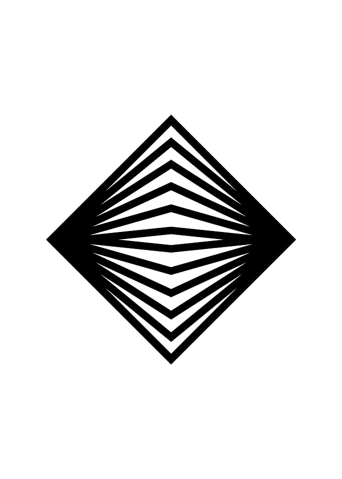 Black Sacred Geometry Rune