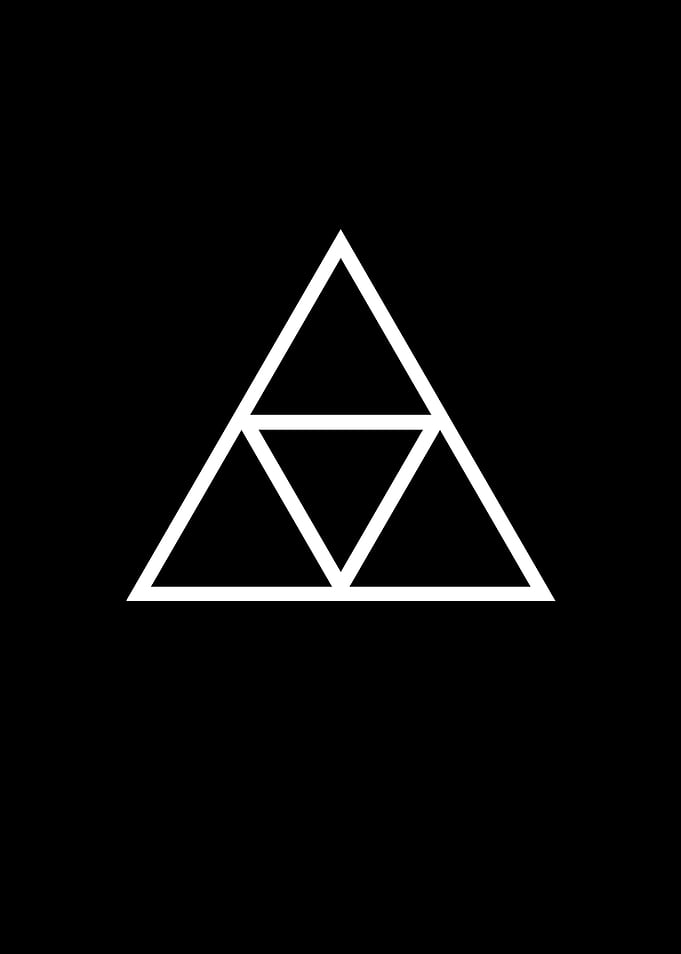 Black and White Geometric