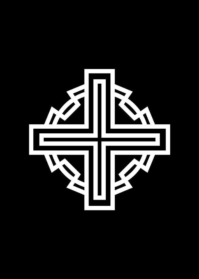 Black Sacred Geometry Rune