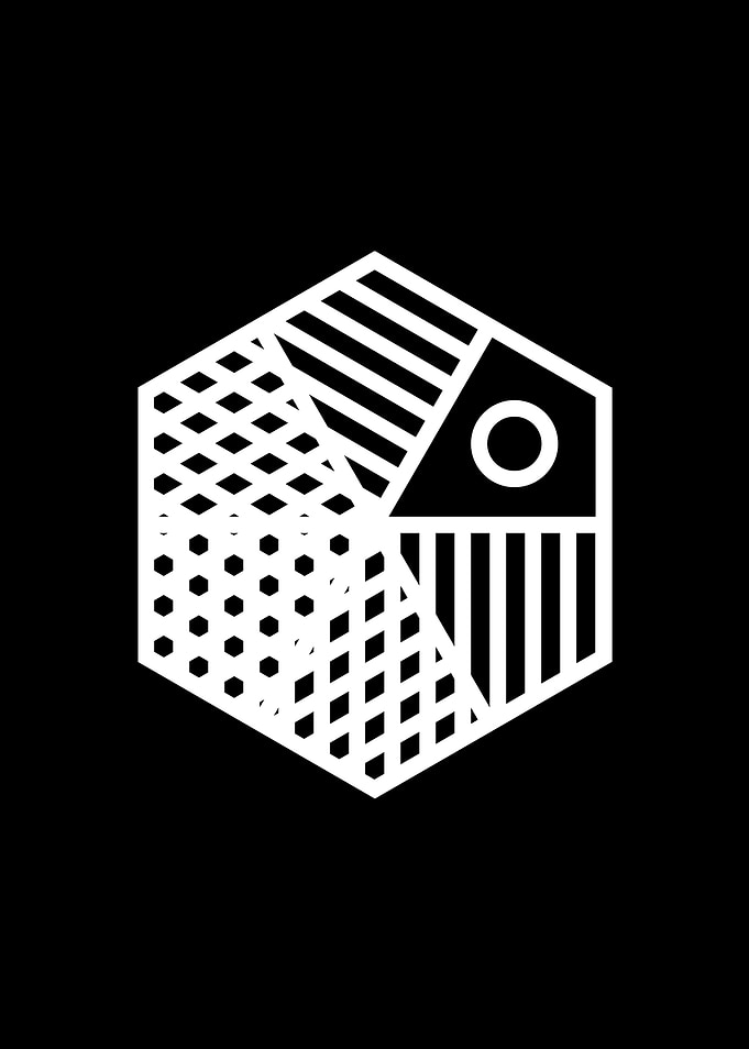White Sacred Geometry Seal
