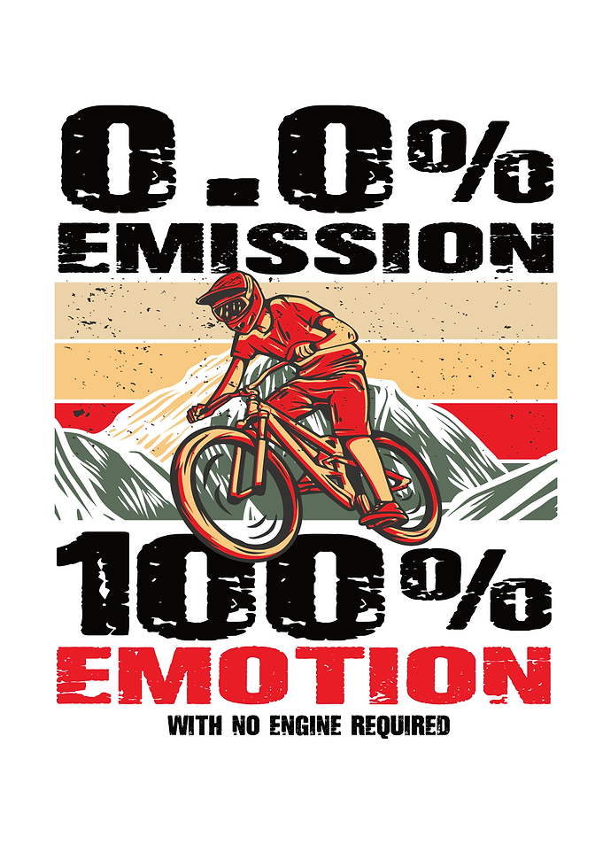 Bike Cyclist Downhill