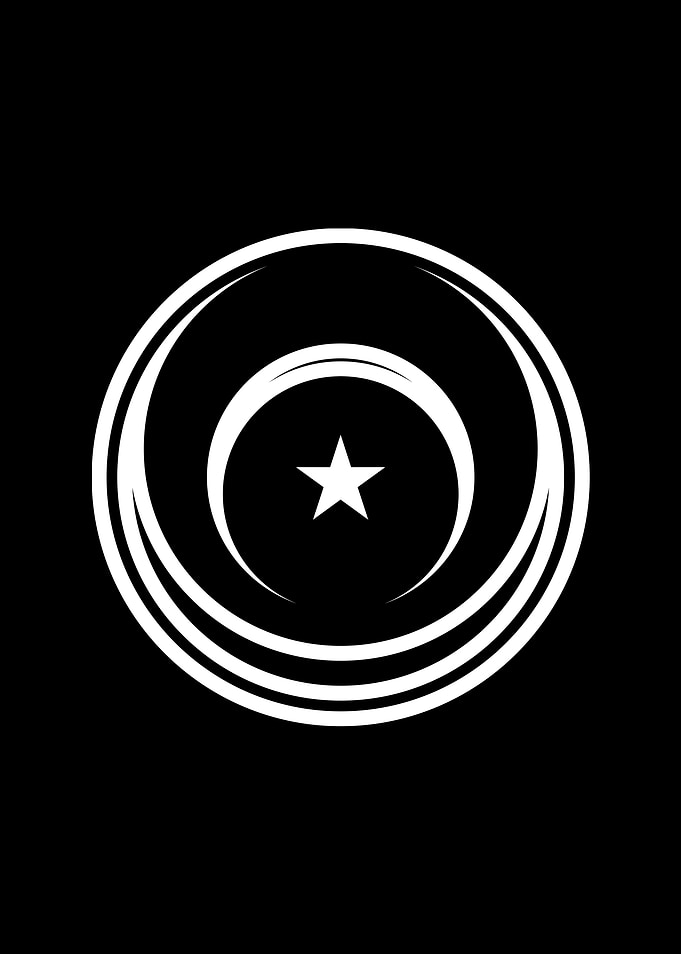 Black and White Glyph Rune