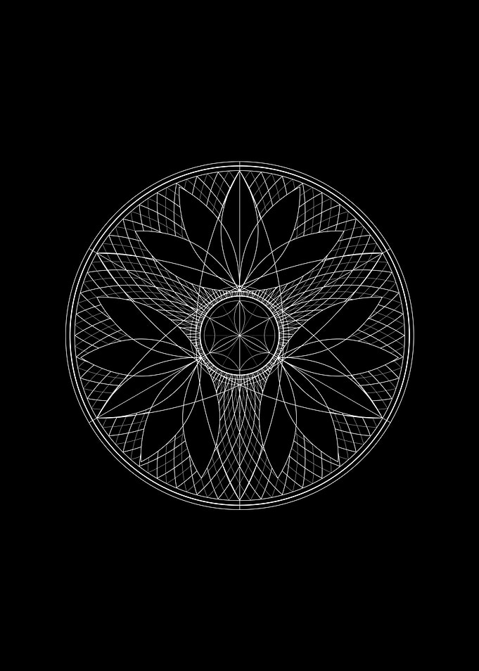 Black and White Geometric