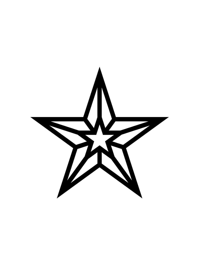 Black Sacred Geometry Rune