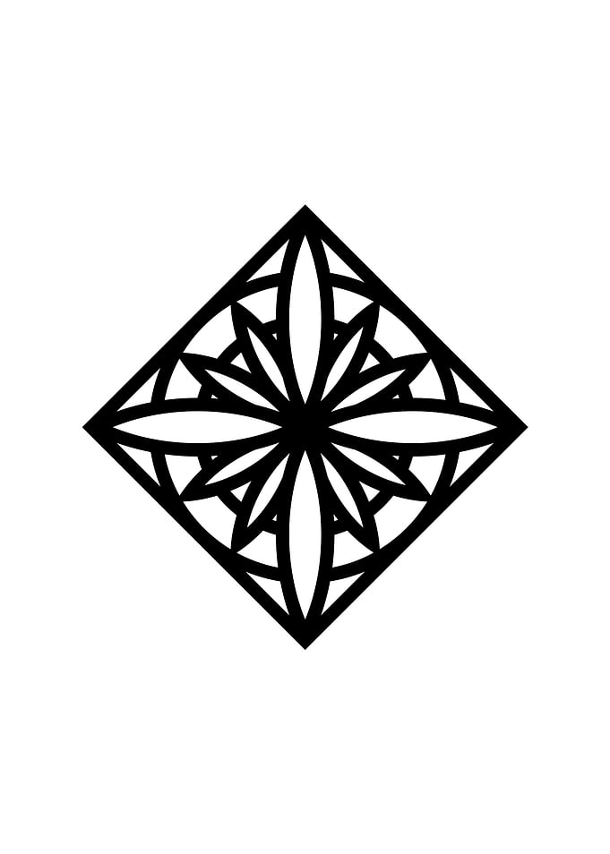 Black and White Geometric