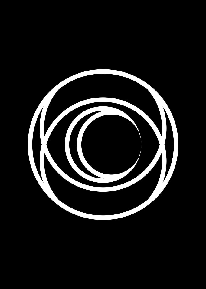 Black Glyph Mandala Rune