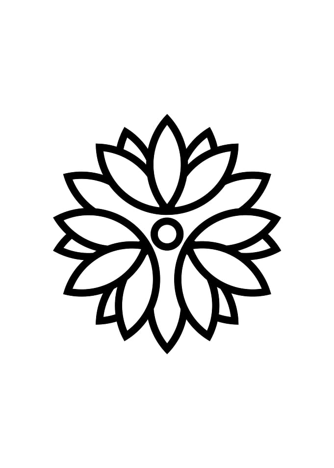 Minimalist Geometric Glyph