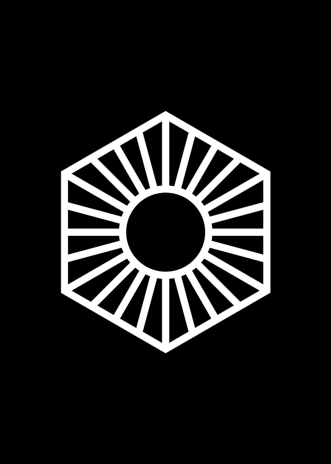 White Sacred Geometry Seal