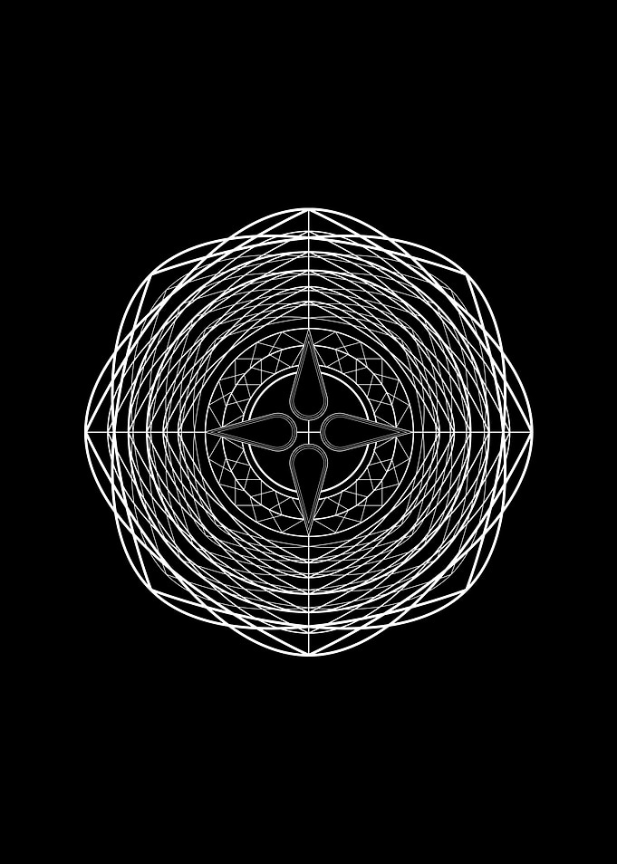 Minimalist Geometric Glyph